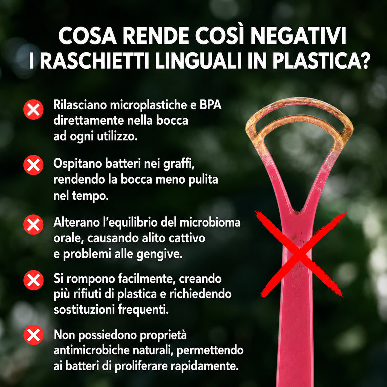 Raschietto Linguale 100% Rame ORIGINI